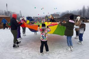 Animacje na lodowisku