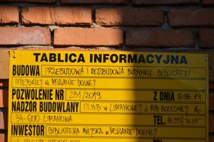 BIBLIOTEKA MIEJSKA – RUSZYŁY PRACE ZWIĄZANE Z ROZBUDOWĄ