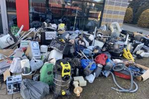 Szkoła dziękuje za elektrośmieci