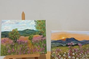 Wystawa Danuty Franczak w Miejskiej Bibliotece