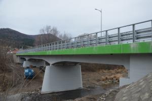 Odbiór mostu na Rabie 